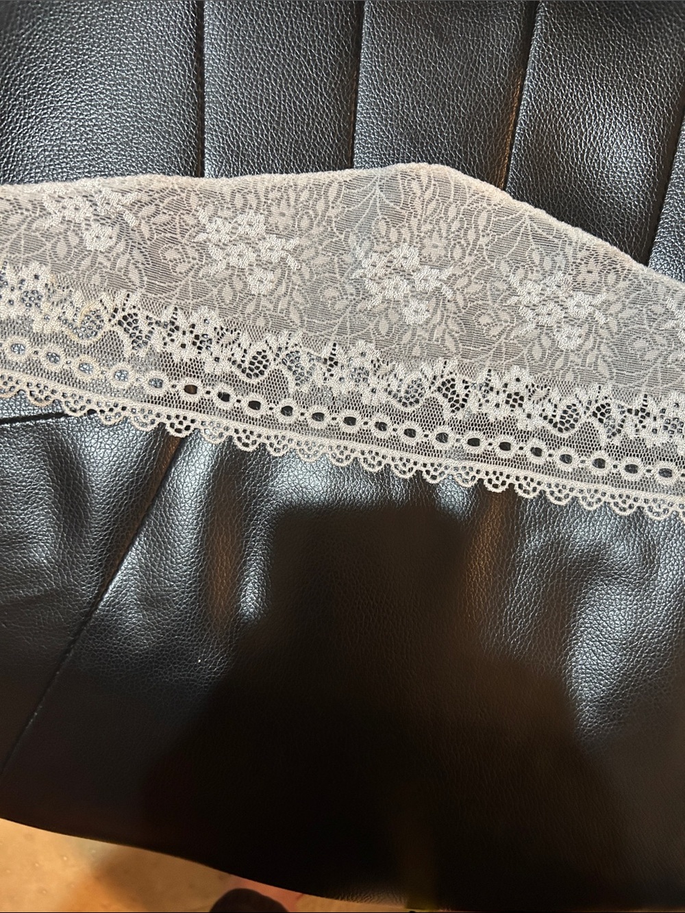 Delicate White Lace Trim